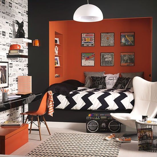 Unique Bedroom Colors For Teenage Guys for Living room