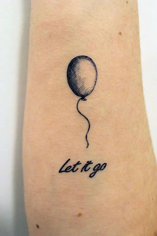 26 Totally Cute Hot Air Balloon Tattoo Ideas -DesignBump