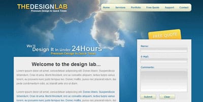Design Lab PSD Conversion