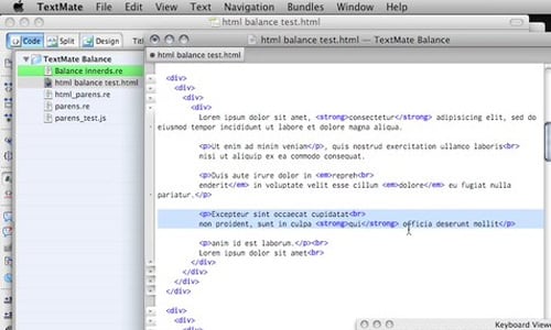 mac html editor 2012