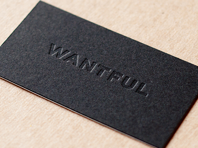 Letterpress Business Card