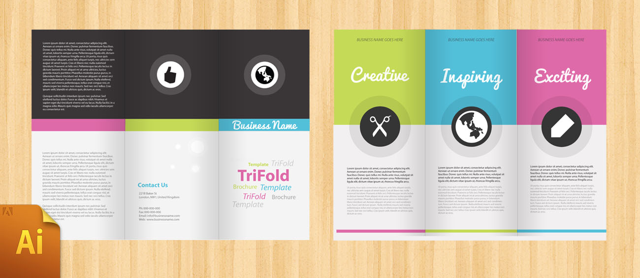 microsoft word template tri fold brochure free