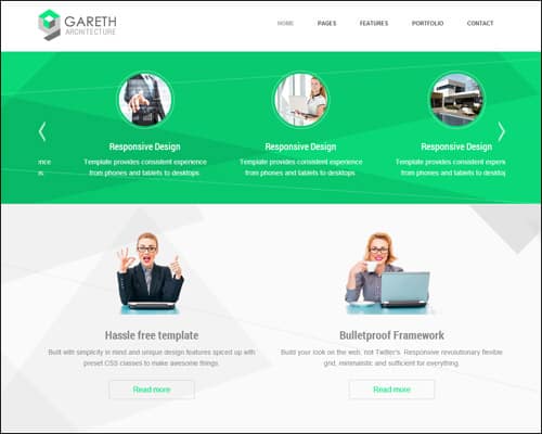 Responsive Business HTML5 Templates