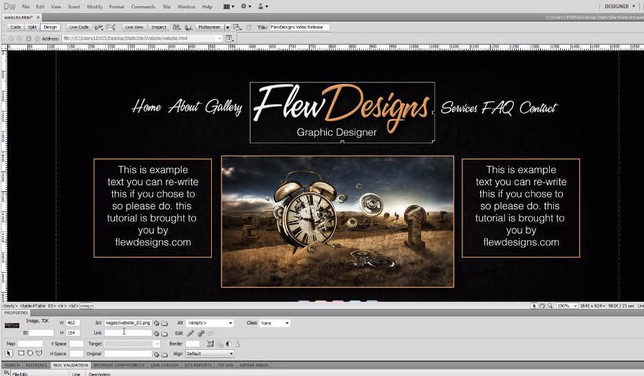 designing websites from photoshop to dreamweaver download