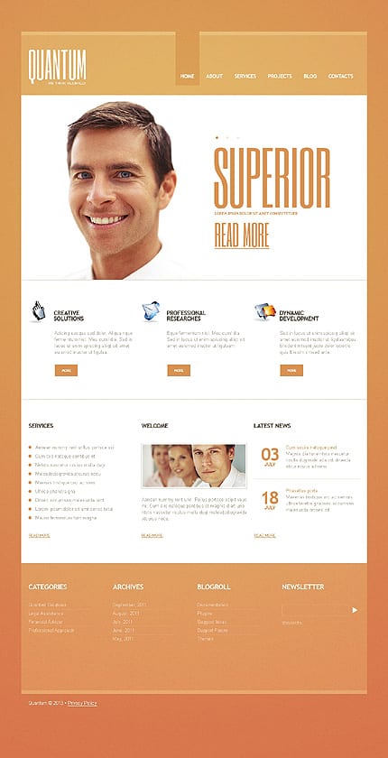 Responsive WordPress Theme