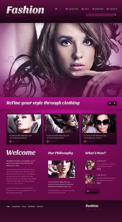 Fashion Responsive WordPress Theme