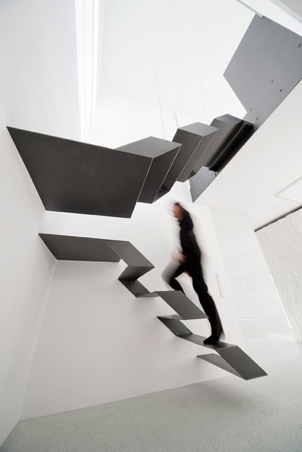 30 Weird and Creative Stair Designs -DesignBump