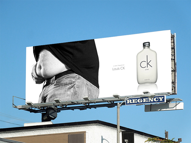 Louie C.K. Spoofs Calvin Klein Cologne