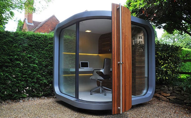 Backyard Office Pod for People Working from Home