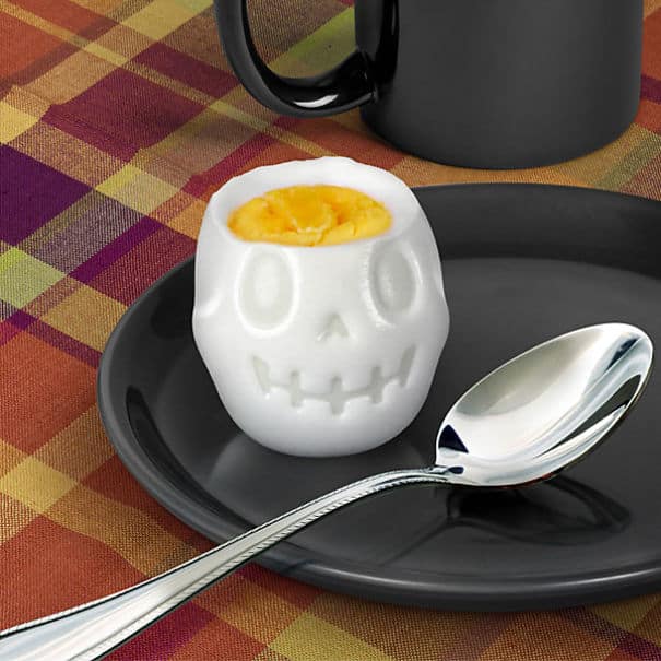 Skull Shaped Breakfast Egg