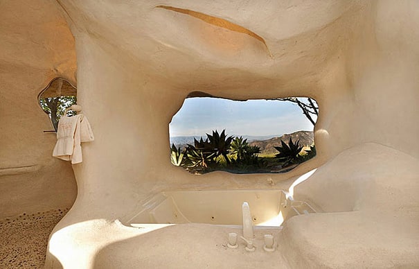 Prehistoric peace and quiet at the Flintstones mansion