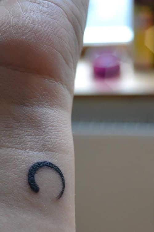 Crescent Style Tattoo