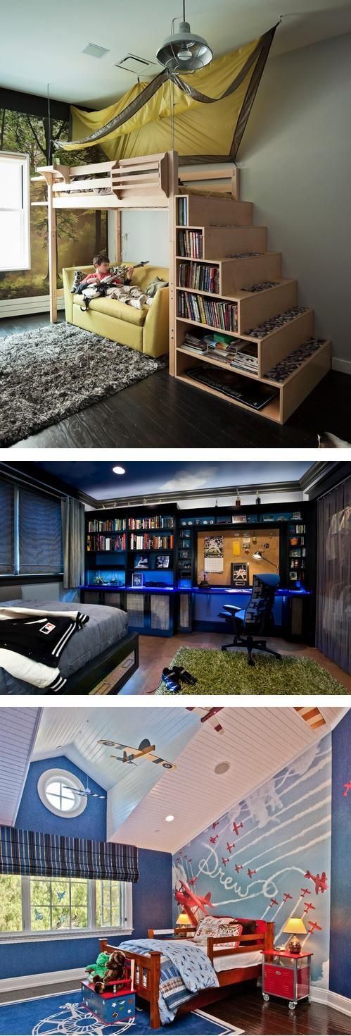 30 Awesome Teenage Boy Bedroom Ideas -DesignBump
