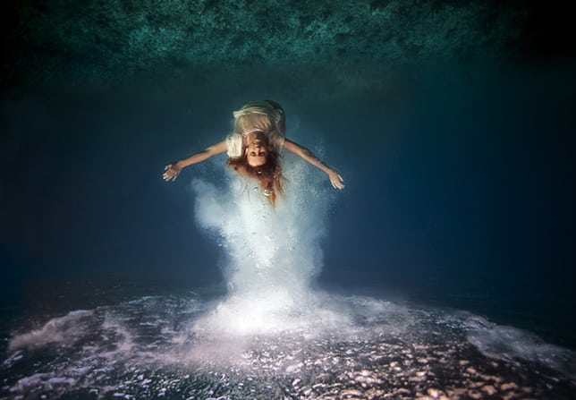 Elena Kalis: Plunging in the water