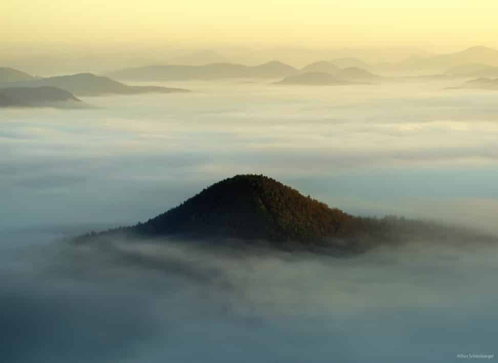 Foggy European Landscapes at Sunrise Photographed by Kilian SchÃ¶nberger mountains landscapes fog Europe 