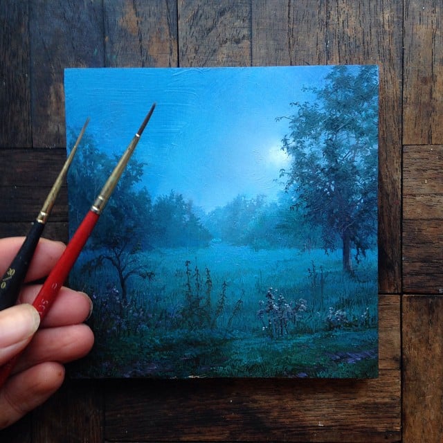 Miniature Hyper Realistic Paintings