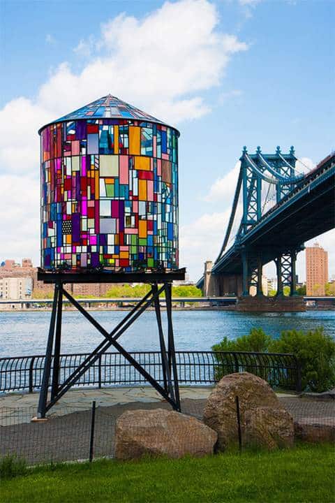 10 Beautifully Creative Water Towers in New York