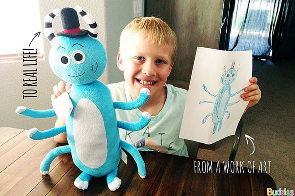 17 Kidâ€™s Drawings Turned into one-of-a-kind Stuffed Toys