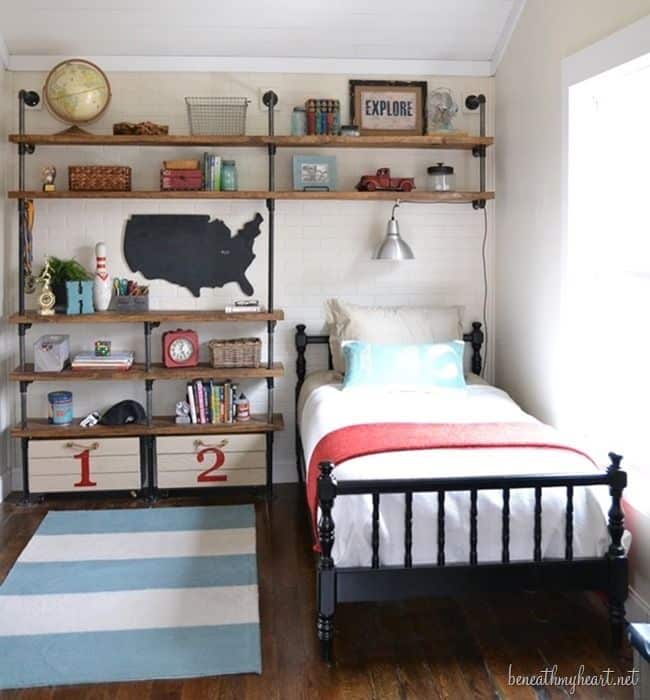 53 Small Bedroom Ideas To Make Your Room Bigger -DesignBump