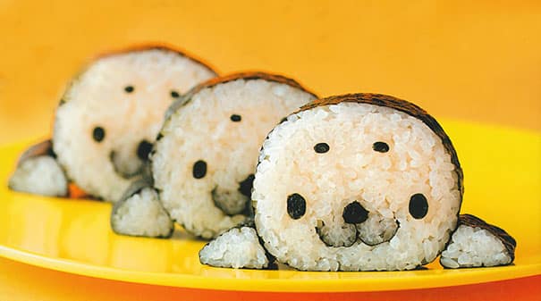 30 Fun and Creative Pieces of Sushi Art