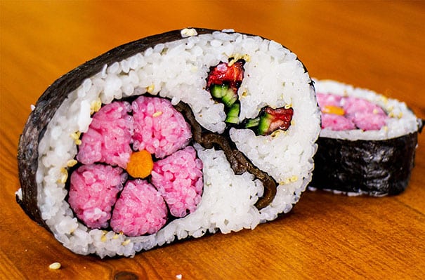 30 Fun and Creative Pieces of Sushi Art