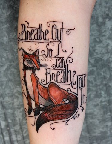80 Fun and Creative Typography Tattoos