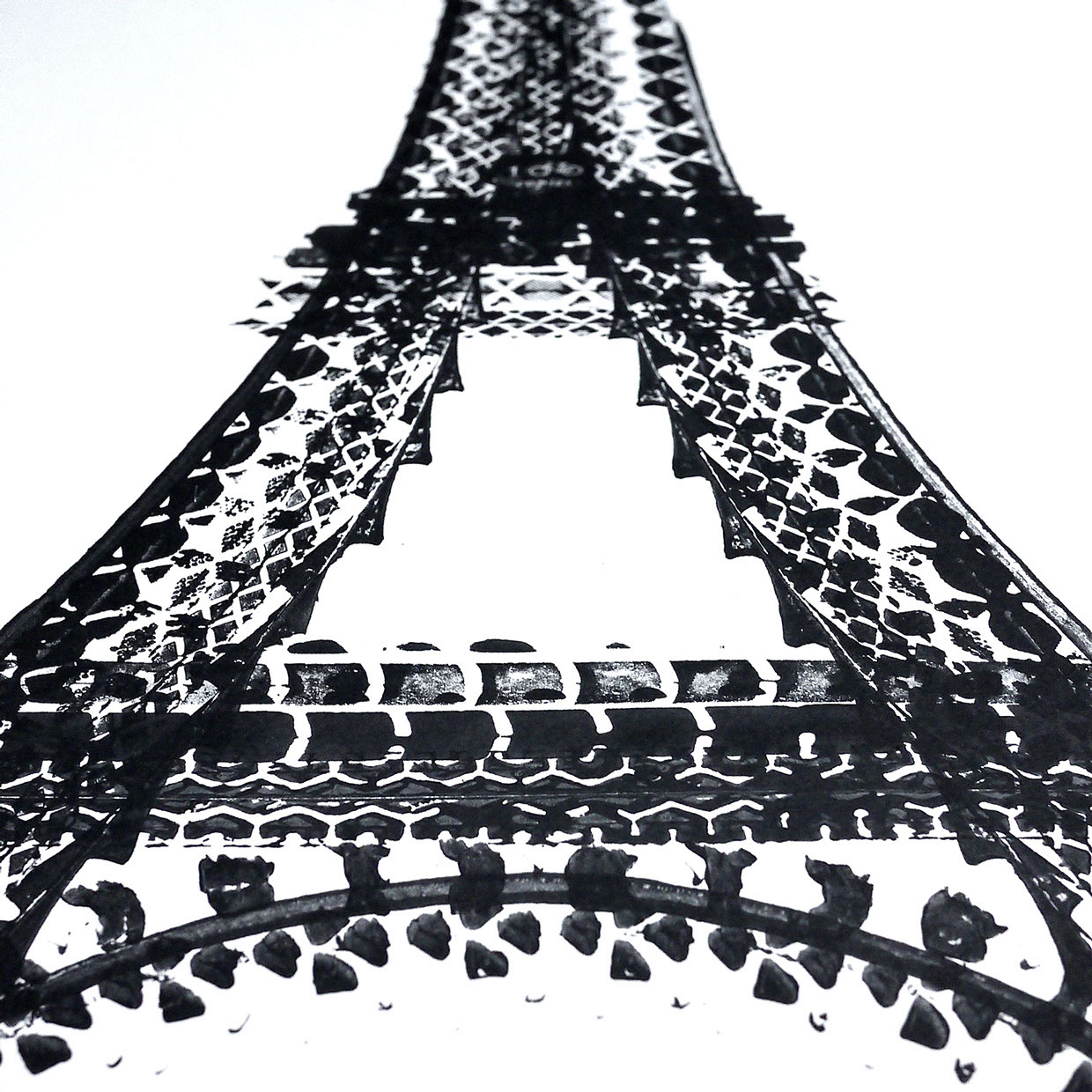 7 Architectural Landmarks Made with Bike Tire Tracks