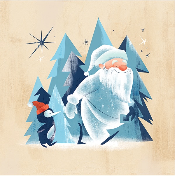 45 Most Cutest Christmas Cards You've Ever Seen -DesignBump