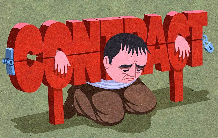 14 Satirical Illustrations Of Todayâ€™s Problems Drawn In The Style Of The 50s