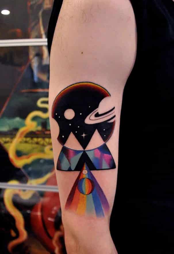 space tattoo examples