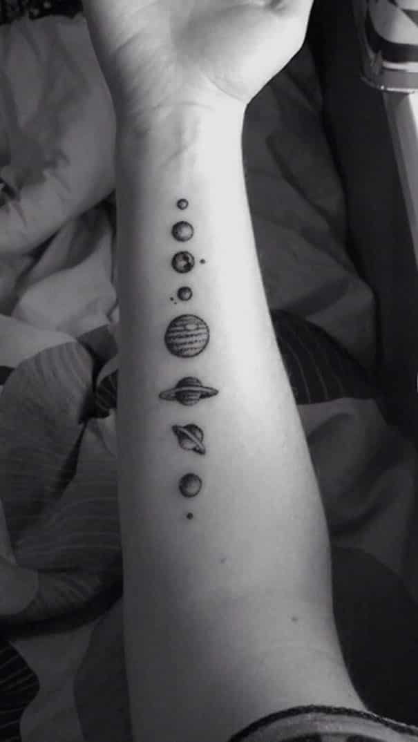 planet tattoo designs