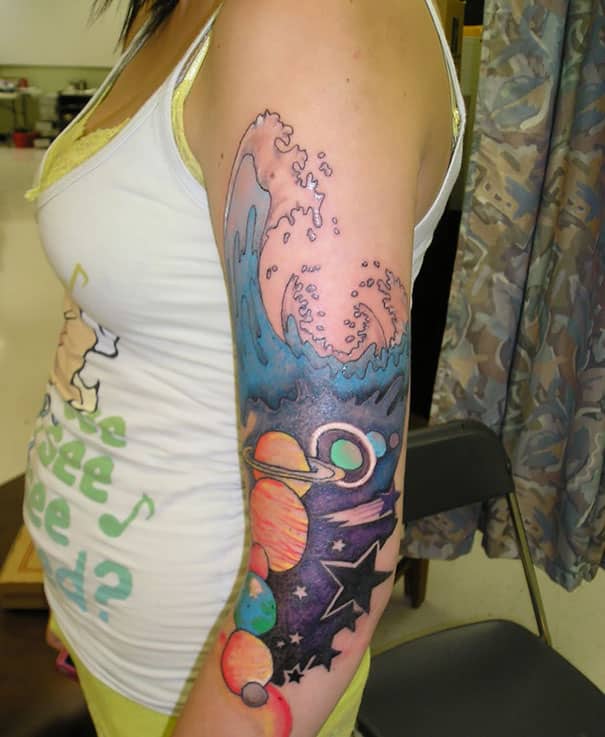 space body art examples