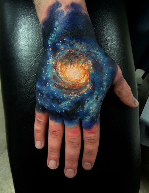 galaxy tattoos