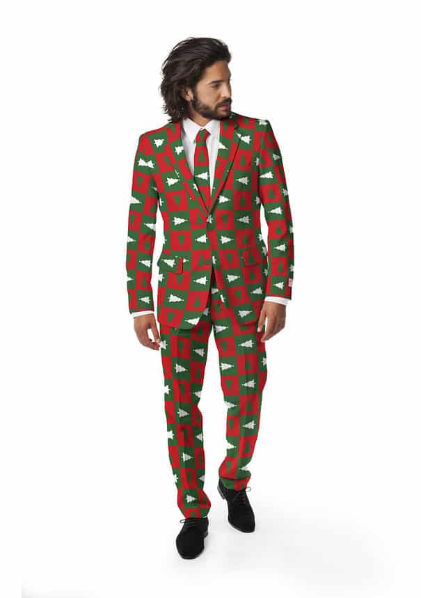 3 Ugly Christmas Sweaters Turned in Fashionable Suits