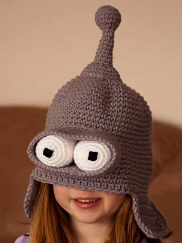 hats knitted weird fun winter designbump robert