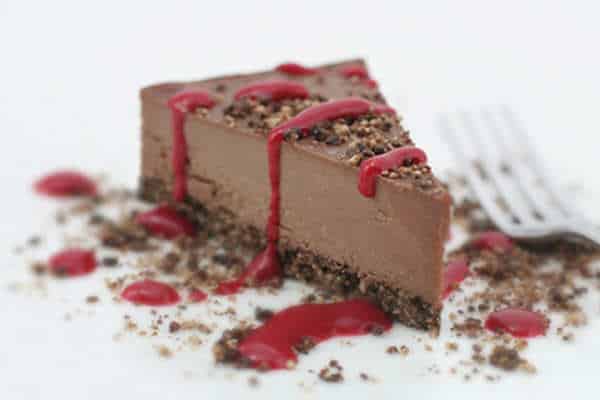 Recipe: Raw Double Chocolate Cherry Cheesecake