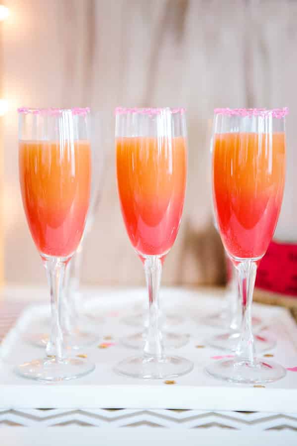 OmbrÃ© Grapefruit Cocktail