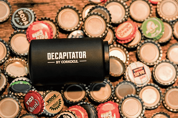 The Decapitator is "a bottle cap's worst nightmare."