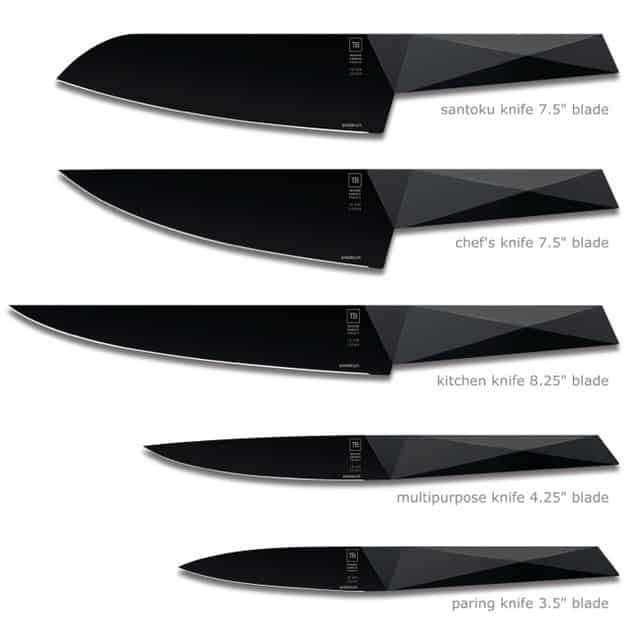 Incredibly strong knives that you'll only have to sharpen every 25 years or so.