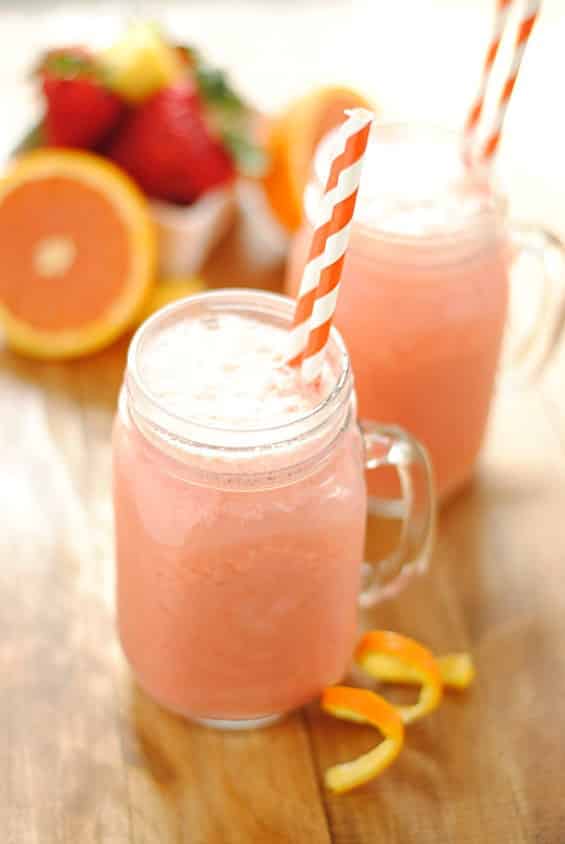 Strawberry Pineapple Shaker