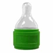 This inexpensive adapter turns any water bottle into a baby-friendly bottle.