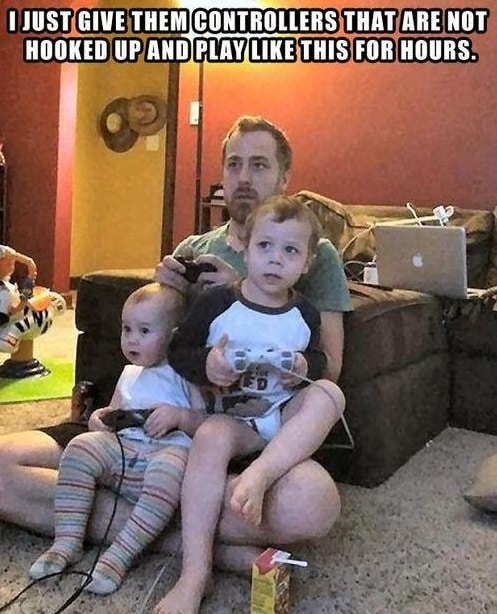 For the gamer parent...