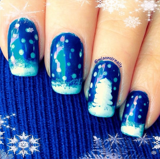 31 Nail Art Ideas You Should Try This Winter -DesignBump