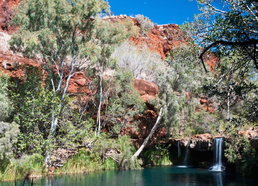 A natural spa pool in the middle of a National Park. Dreamy.