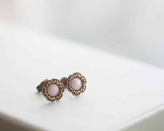 Rosewater Vintage Style Small Studs