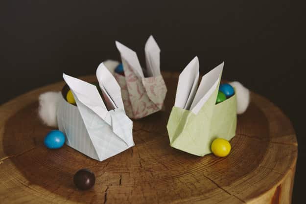 Make These Origami Easter Bunnies