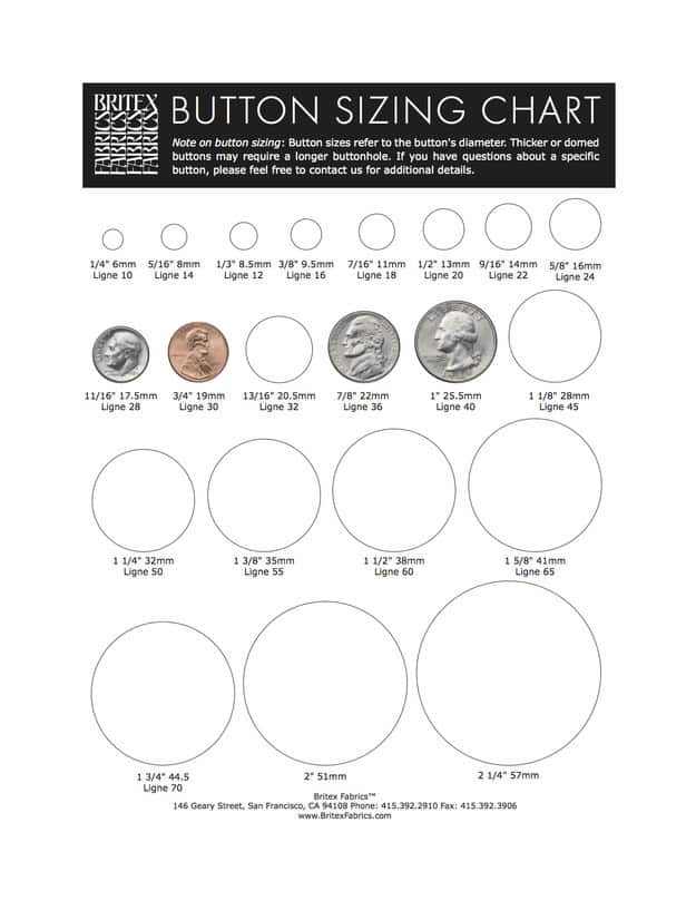 For some help visualizing button sizes.
