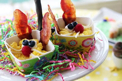 Surprise them with a well rounded easter breakfast!