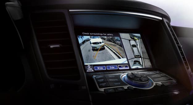 Cameras that see everything around your car, not just behind it.