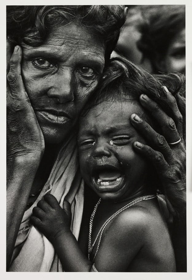Refugees from East Pakistan on the Indian Border, 1971, Don McCullin.